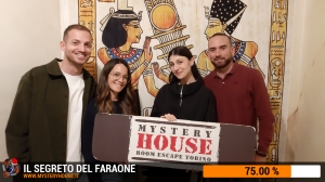 escape room mystery house torino Il segreto del faraone