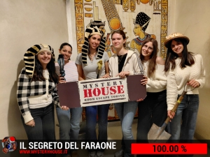 escape room mystery house torino Il segreto del faraone