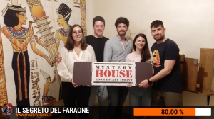 escape room mystery house torino Il segreto del faraone
