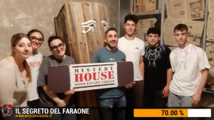 escape room mystery house torino Il segreto del faraone