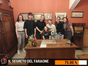 escape room mystery house torino Il segreto del faraone