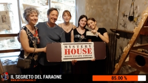 escape room mystery house torino Il segreto del faraone