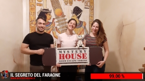 escape room mystery house torino Il segreto del faraone