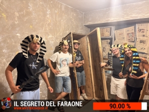 escape room mystery house torino Il segreto del faraone
