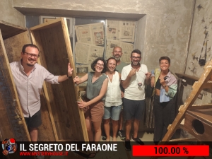 escape room mystery house torino Il segreto del faraone