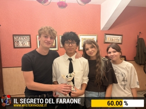 escape room mystery house torino Il segreto del faraone