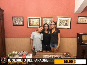 escape room mystery house torino Il segreto del faraone