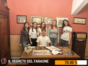 escape room mystery house torino Il segreto del faraone