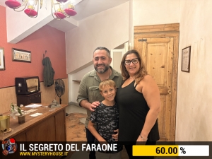 escape room mystery house torino Il segreto del faraone