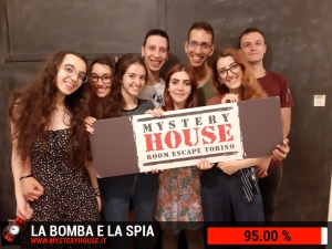 escape room mystery house torino La Bomba e la Spia