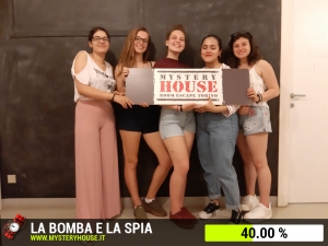 escape room mystery house torino La Bomba e la Spia