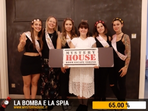 escape room mystery house torino La Bomba e la Spia