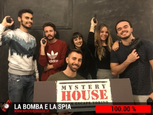 escape room mystery house torino La Bomba e la Spia