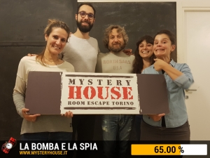 escape room mystery house torino La Bomba e la Spia
