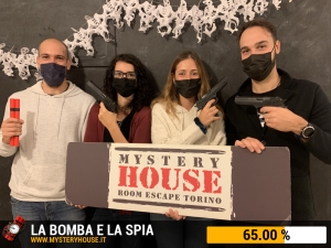 escape room mystery house torino La Bomba e la Spia