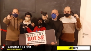 escape room mystery house torino La Bomba e la Spia