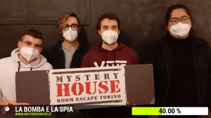 escape room mystery house torino La Bomba e la Spia