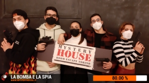 escape room mystery house torino La Bomba e la Spia