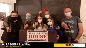 escape room mystery house torino La Bomba e la Spia