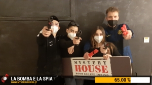 escape room mystery house torino La Bomba e la Spia