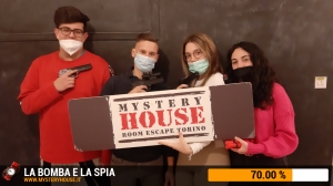 escape room mystery house torino La Bomba e la Spia