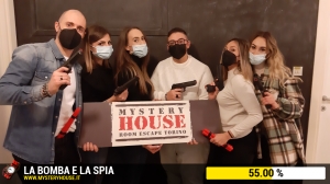 escape room mystery house torino La Bomba e la Spia