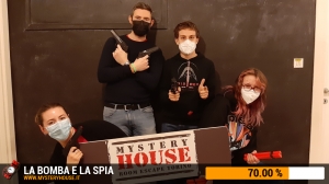 escape room mystery house torino La Bomba e la Spia