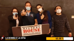 escape room mystery house torino La Bomba e la Spia