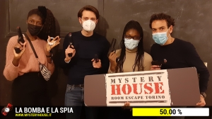 escape room mystery house torino La Bomba e la Spia