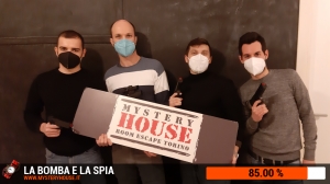 escape room mystery house torino La Bomba e la Spia