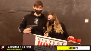 escape room mystery house torino La Bomba e la Spia