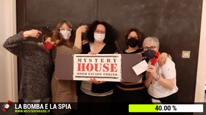 escape room mystery house torino La Bomba e la Spia