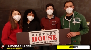 escape room mystery house torino La Bomba e la Spia