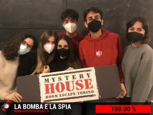 escape room mystery house torino La Bomba e la Spia