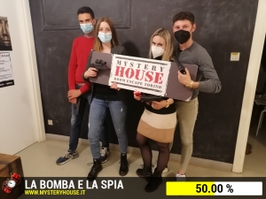 escape room mystery house torino La Bomba e la Spia
