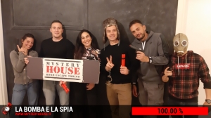 escape room mystery house torino La Bomba e la Spia