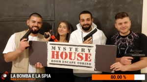 escape room mystery house torino La Bomba e la Spia