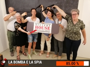 escape room mystery house torino La Bomba e la Spia