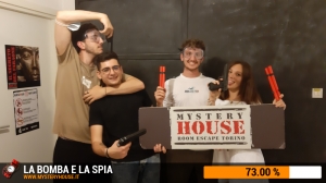 escape room mystery house torino La Bomba e la Spia
