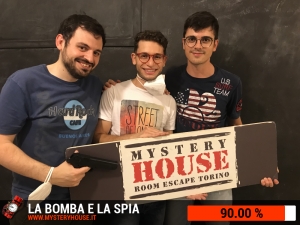 escape room mystery house torino La Bomba e la Spia