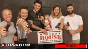 escape room mystery house torino La Bomba e la Spia