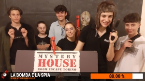 escape room mystery house torino La Bomba e la Spia
