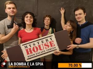escape room mystery house torino La Bomba e la Spia