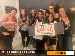 escape room mystery house torino La Bomba e la Spia