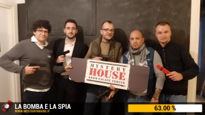escape room mystery house torino La Bomba e la Spia