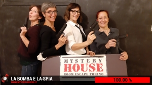 escape room mystery house torino La Bomba e la Spia