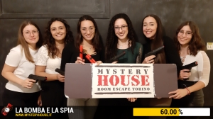 escape room mystery house torino La Bomba e la Spia