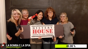 escape room mystery house torino La Bomba e la Spia