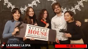 escape room mystery house torino La Bomba e la Spia