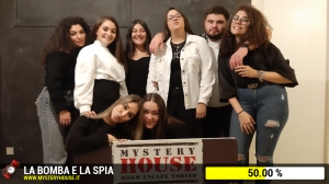 escape room mystery house torino La Bomba e la Spia